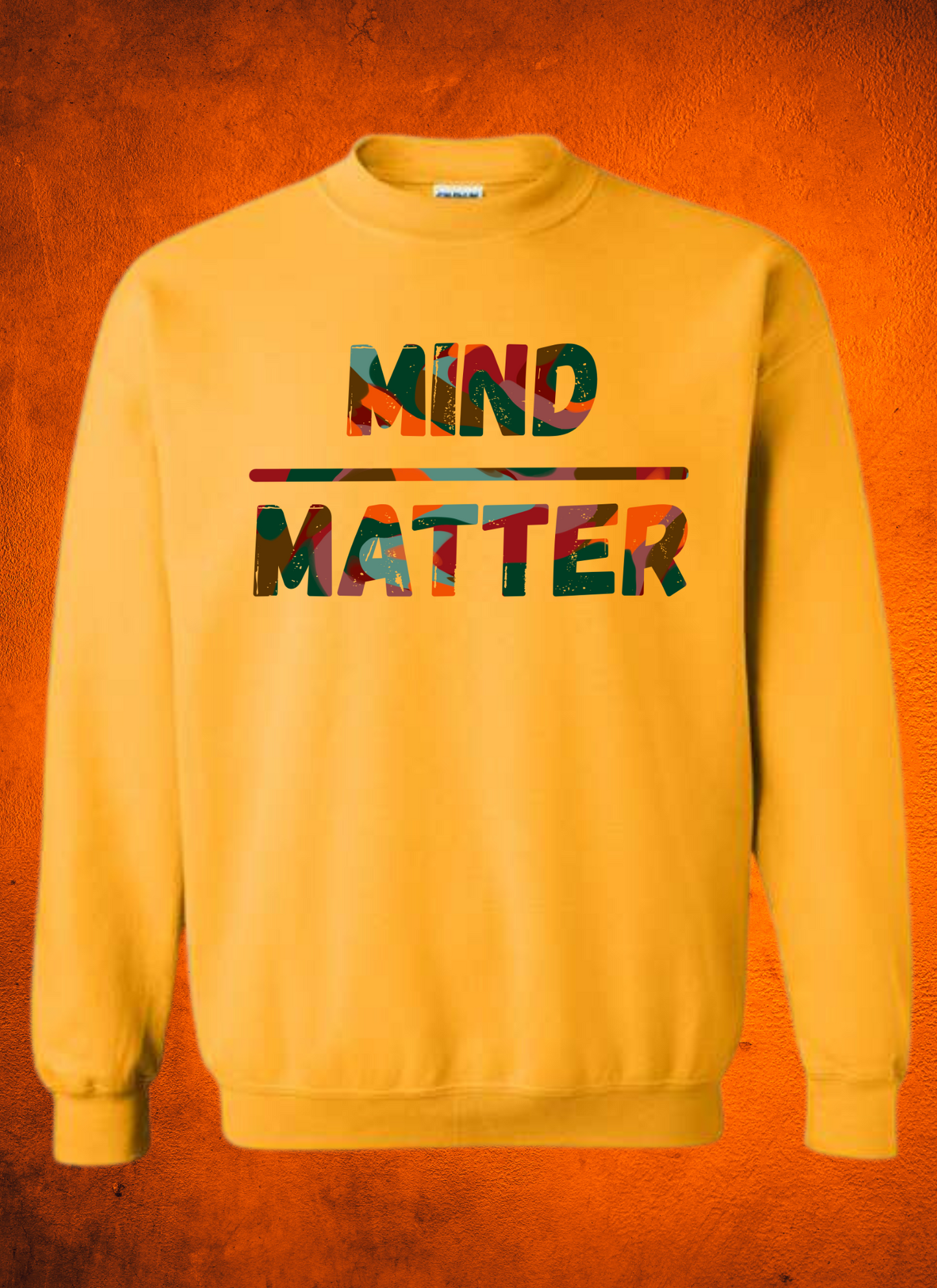 Color Camo Sweatshirt