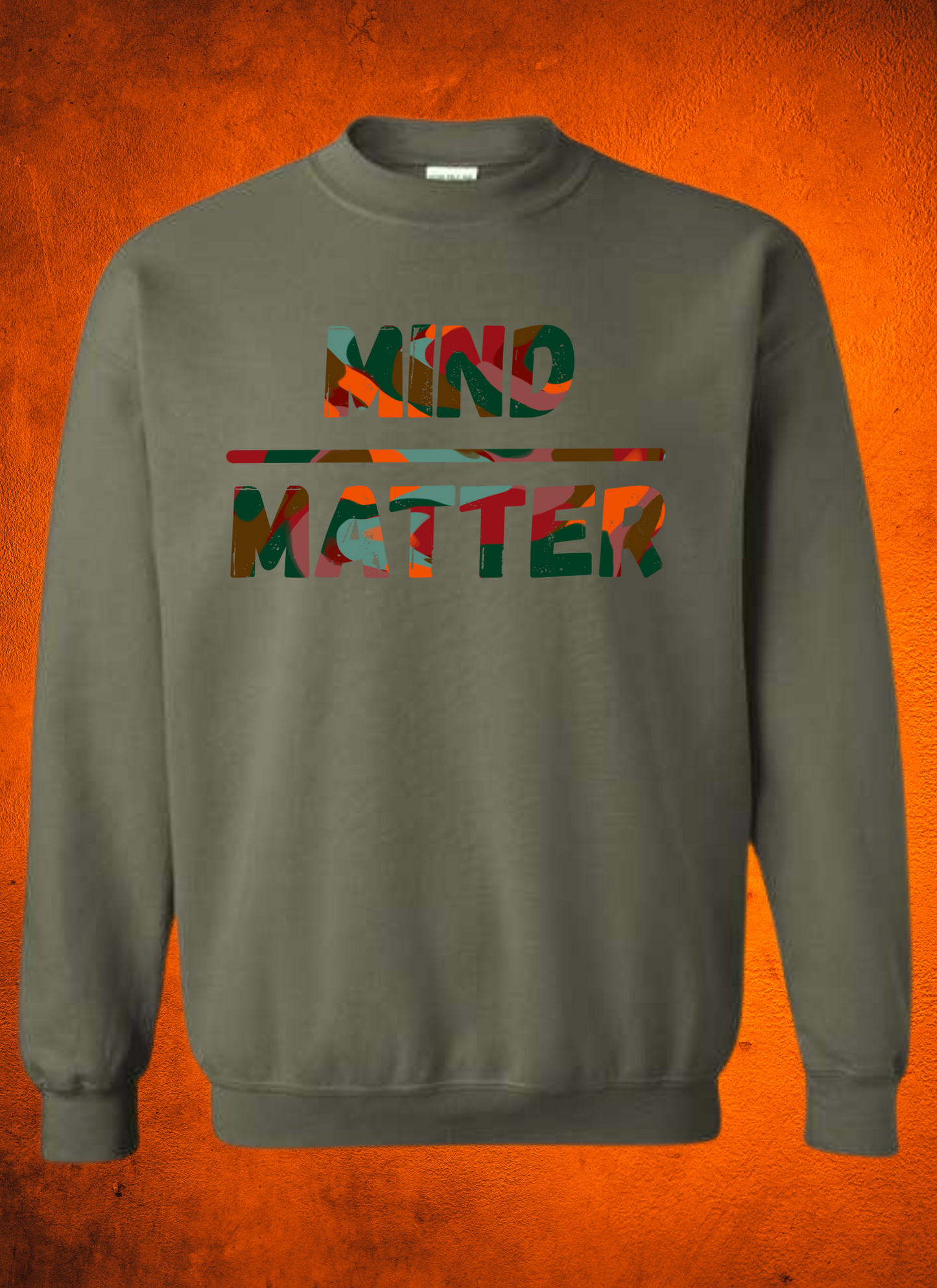 Color Camo Sweatshirt